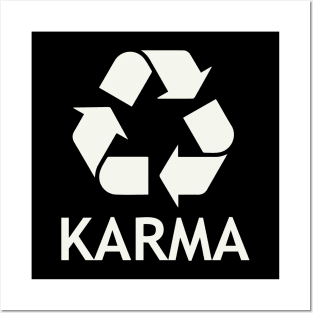 Karma_light lettering Posters and Art